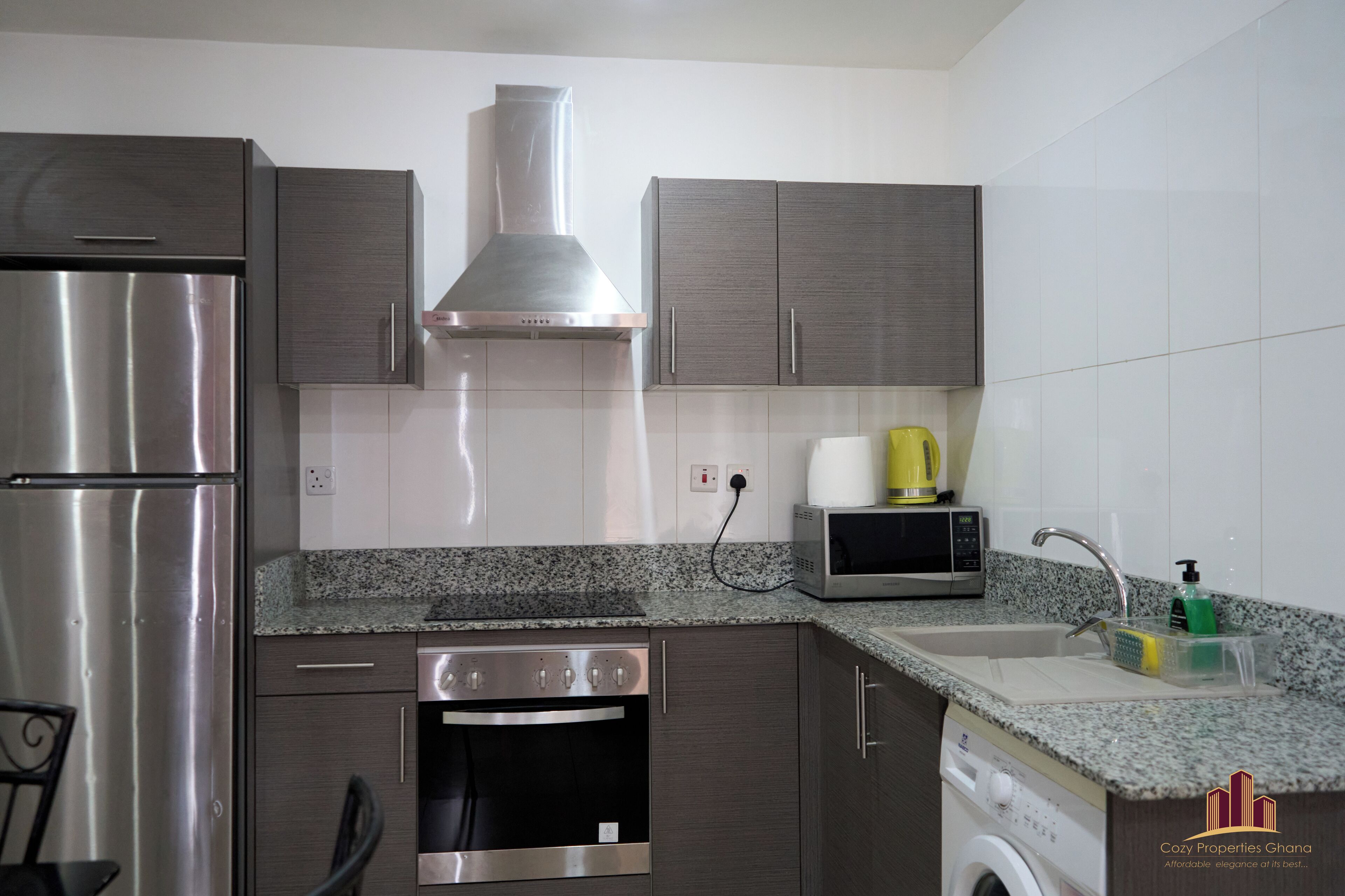 Condo Cao cấp | Bếp riêng | Tủ lạnh, lò vi sóng, lò nướng, bếp nấu 