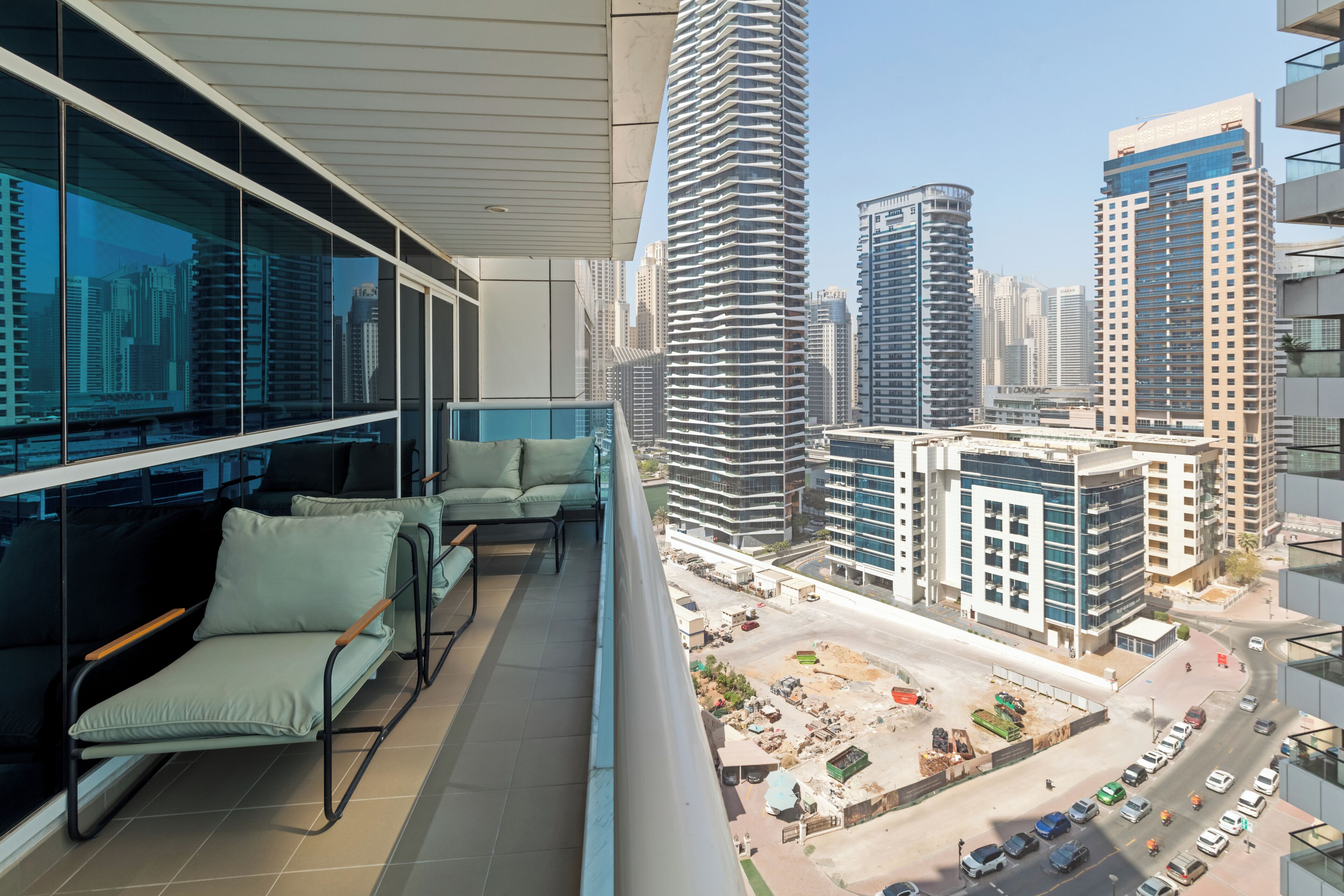 舒适公寓, 1 间卧室, 城市景观 | 阳台