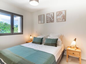 1 chambre, lit de bébé portatif, Wi-Fi, literie fournie