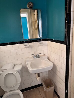 룸, 퀸사이즈침대 1개, 흡연 | ��욕실