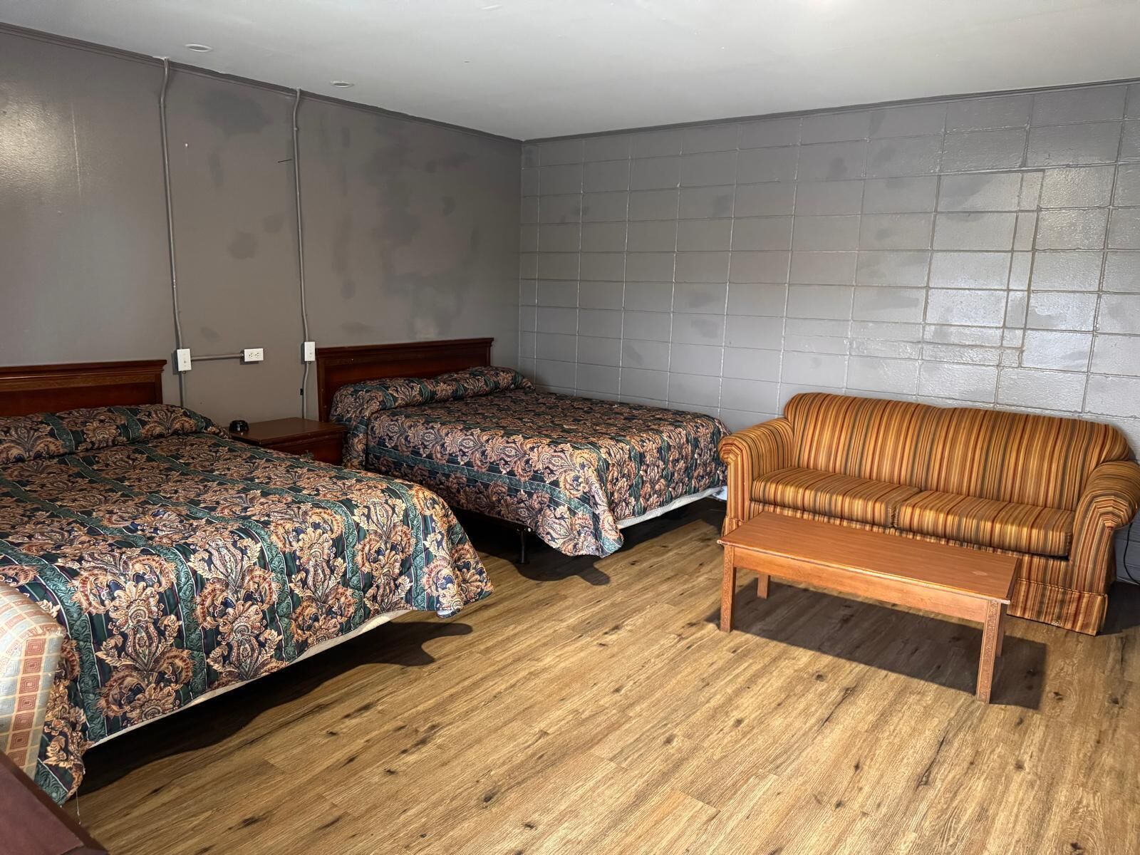 Room, 2 Queen Beds, Non Smoking | Desk, free WiFi, bed sheets