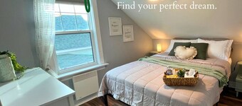 2 minute drive to the beach- Hearth&Bay 2-bedroom house with AC in Dalhousie