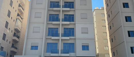 Façade de l’hébergement