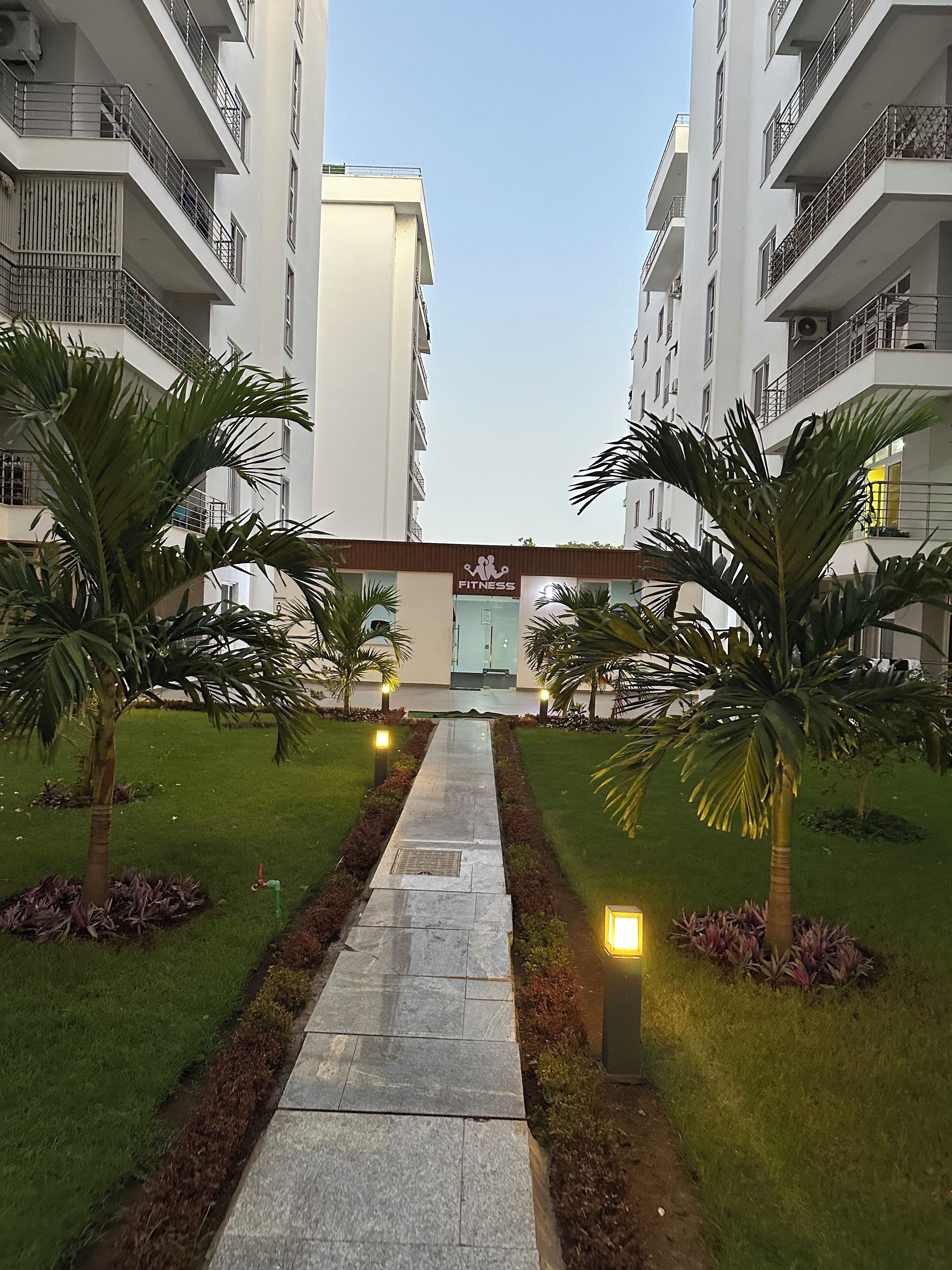 Enceinte de l’hébergement