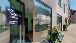 Interior entrance