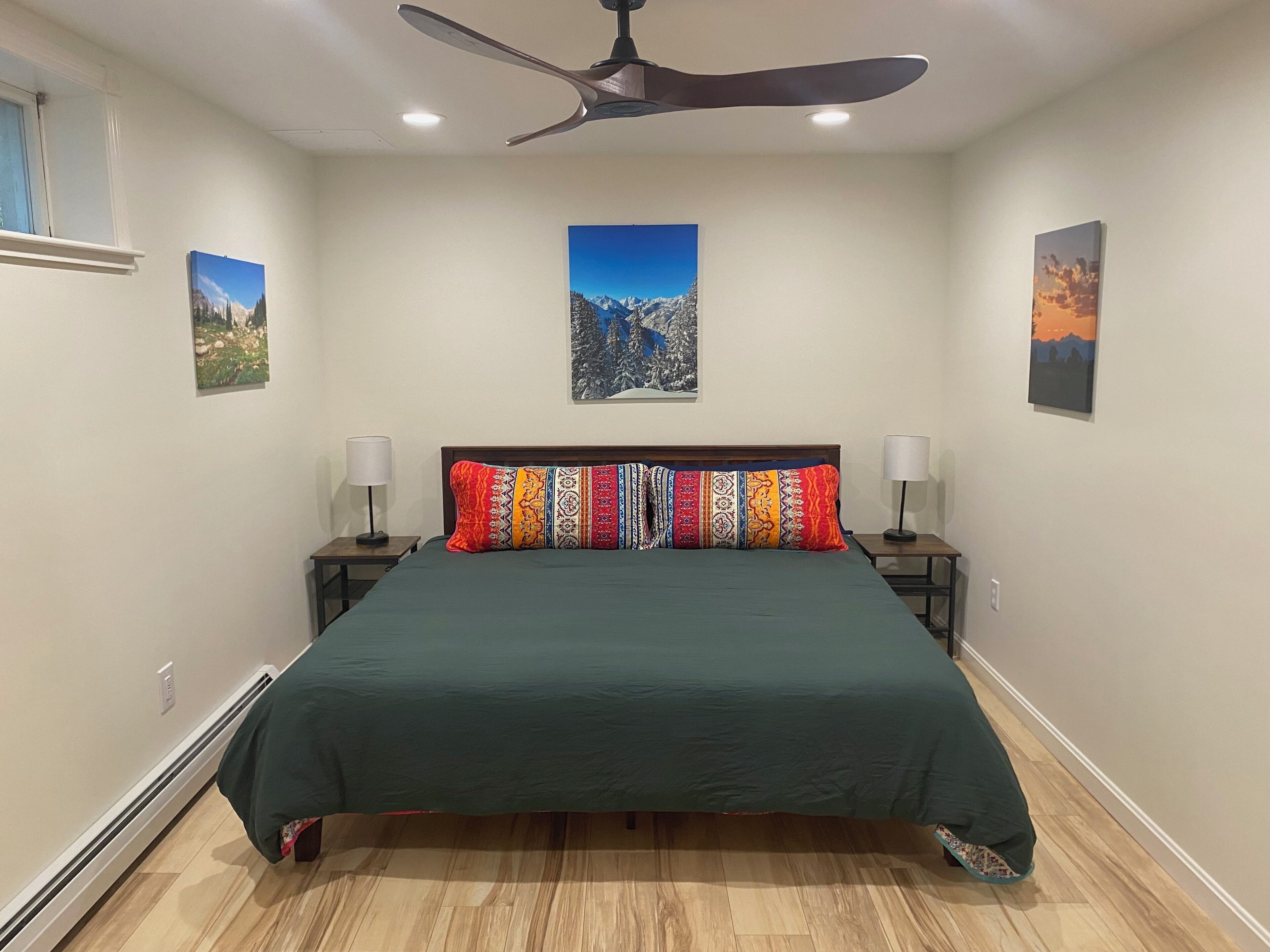 3 habitaciones, escritorio, wifi gratis y ropa de cama 