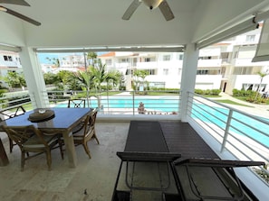 Villa Premium, 2 habitaciones, junto a la alberca | Terraza o patio