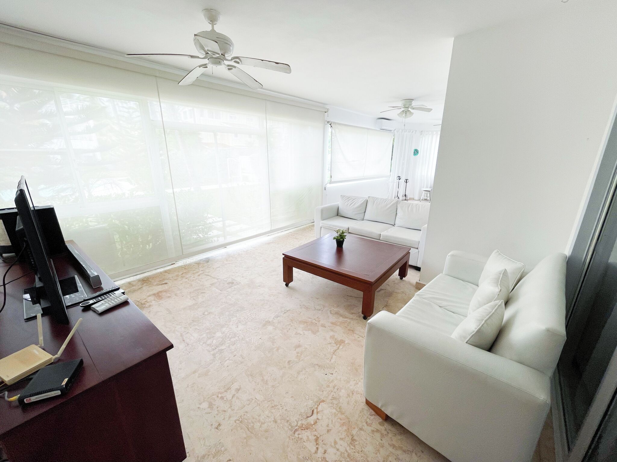 Junior Suite, 2 Bedrooms, Kitchen, Pool View | Egyptian cotton sheets, premium bedding, down comforters