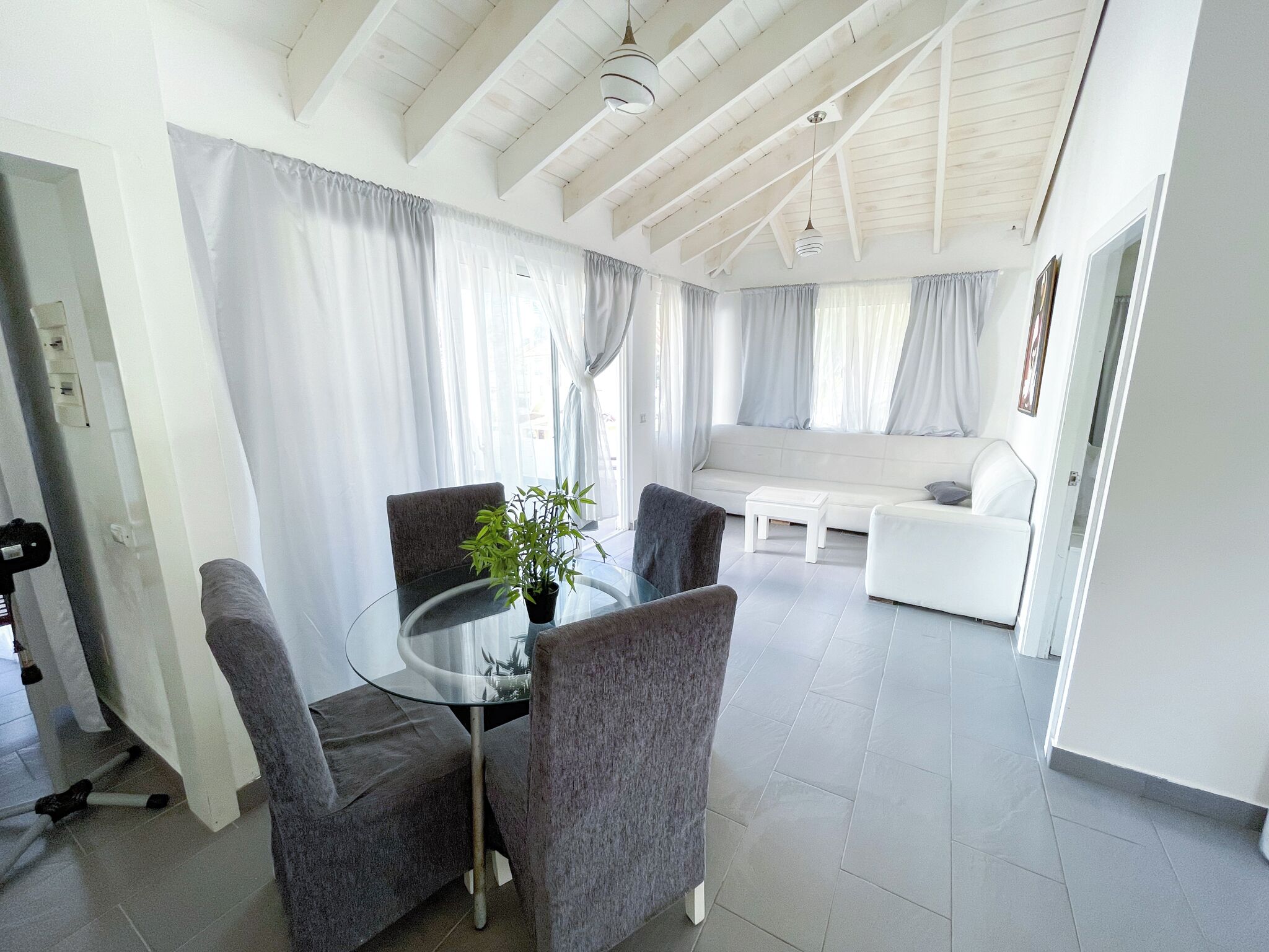 Deluxe Suite, 2 Bedrooms, Kitchen, Ocean View | Egyptian cotton sheets, premium bedding, down comforters