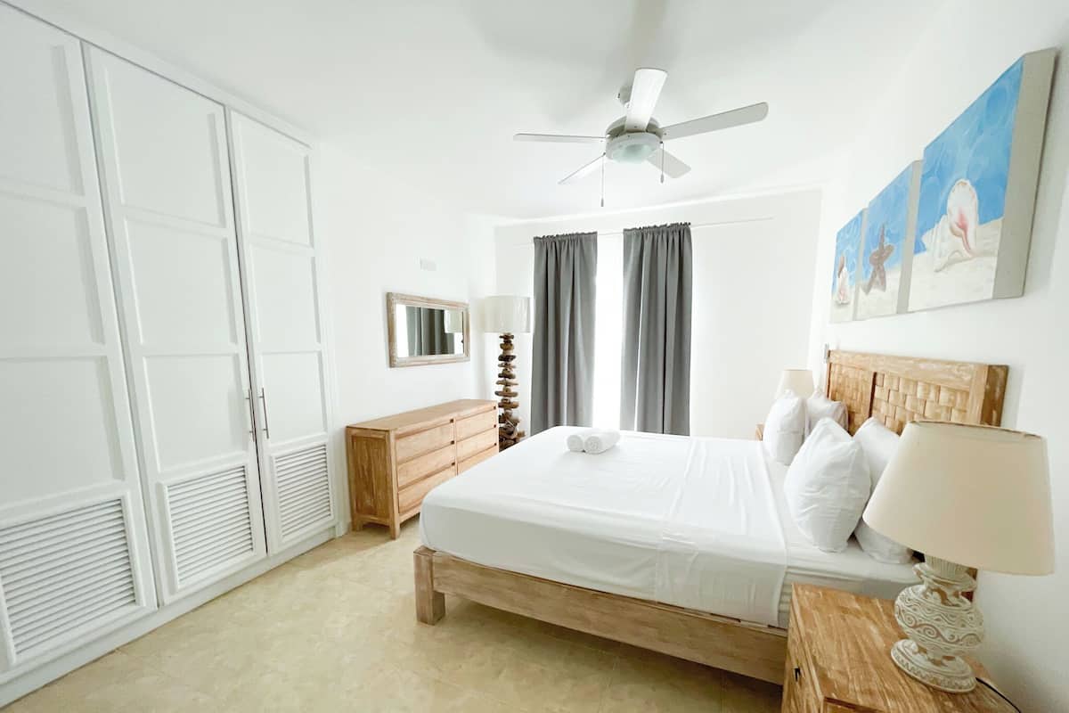 Appart'hôtel Classique, 2 chambres, balcon, vue piscine | Draps en coton égyptien, literie de qualité supérieure