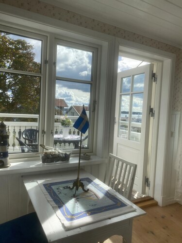 Newly renovated turn-of-the-century house with sea views