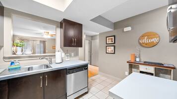 Condo, Multiple Beds, Balcony, Garden View (Loft #205 (540 N 2nd St)) | Private kitchen