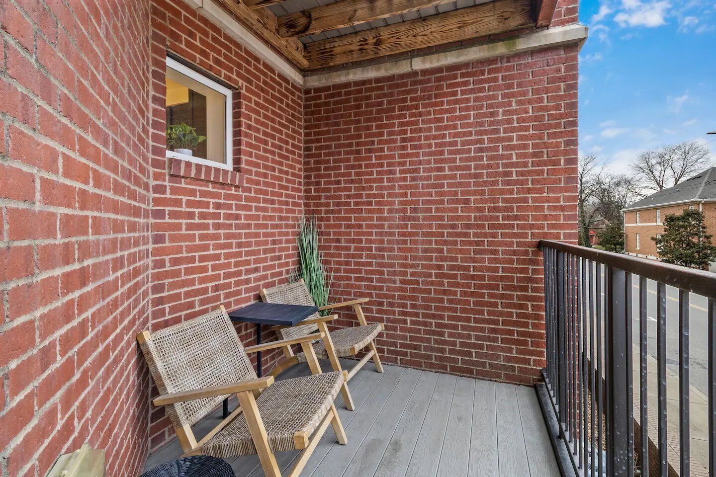 Condo, Plusieurs lits, balcon, vue sur le jardin (540 N 2nd St (207)) | Vue de la chambre