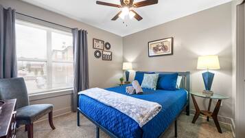 Condo, Multiple Beds, Balcony, Garden View (Loft #205 (540 N 2nd St)) | 2 bedrooms, individually decorated, individually furnished, bed sheets