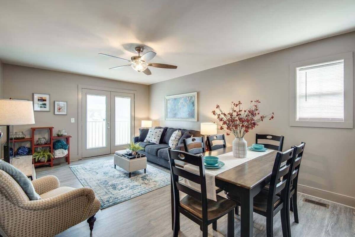 Condo, Multiple Beds, Balcony, Garden View (Loft #211 (540 N 2nd St)) | Living area