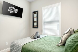 4 habitaciones, decoración personalizada y muebles diferentes