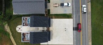 Urban Rooftop of Downtown