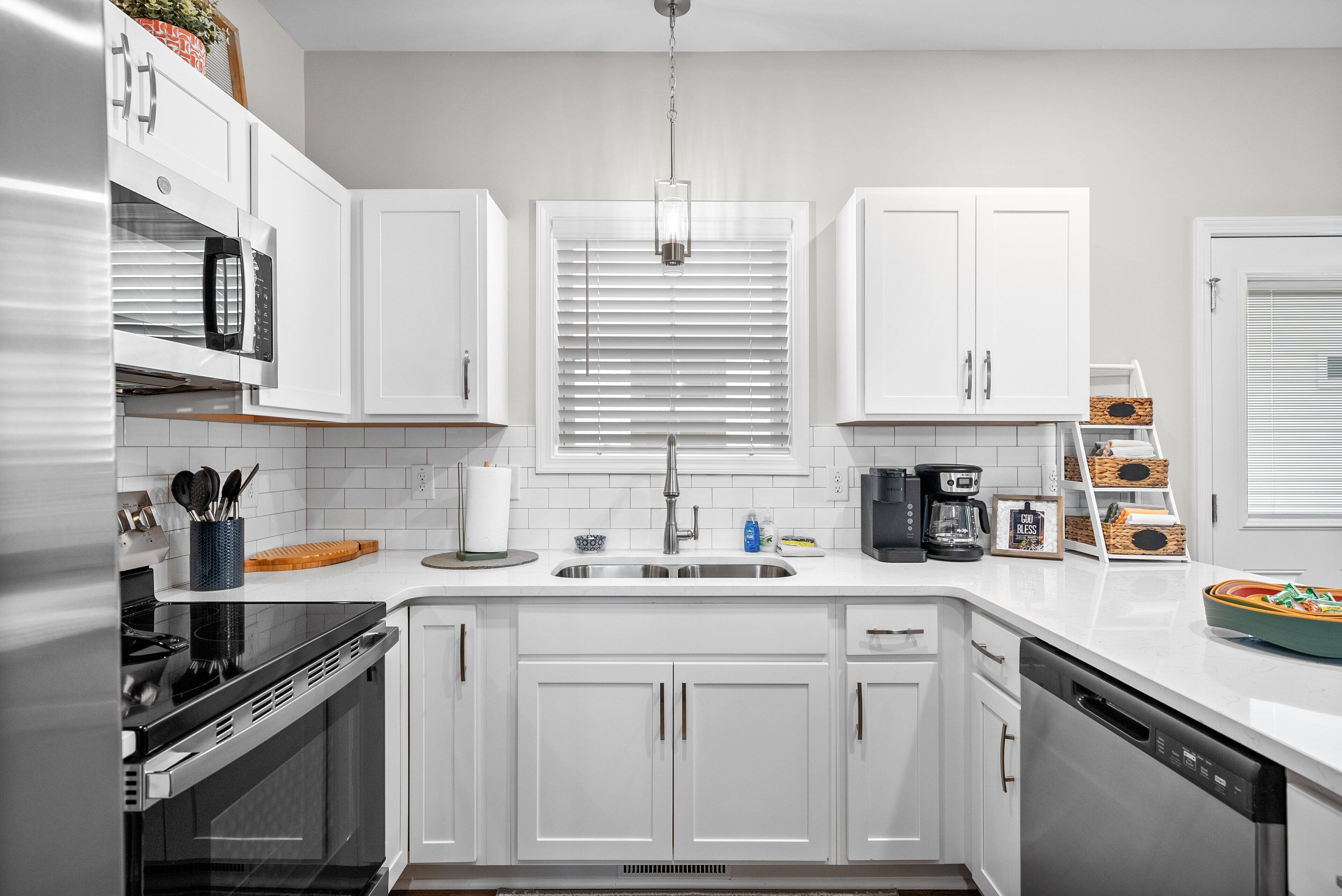 하우스, 침대(여러 개), 파티오, 정원 전망 (1014 Franklin Street) | 전용 주방