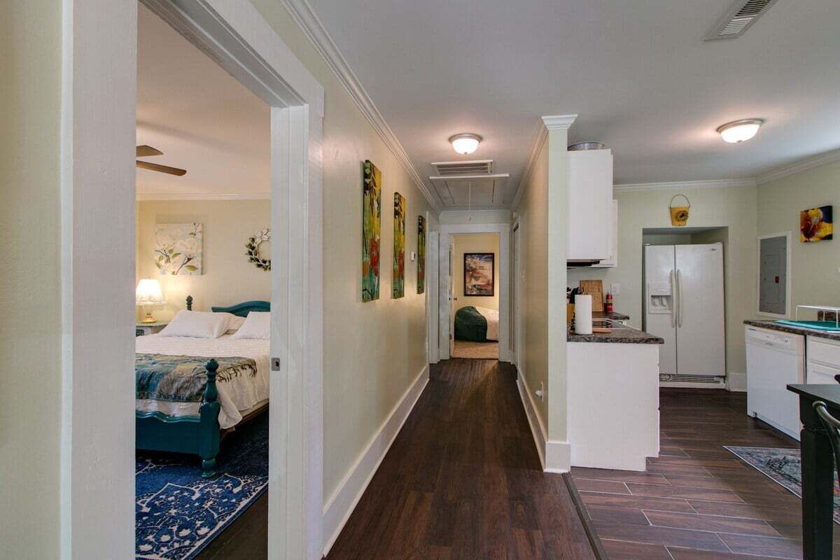 House, Multiple Beds, Patio, Garden View (1021 Crossland Ave) | 3 bedrooms, individually decorated, individually furnished, bed sheets