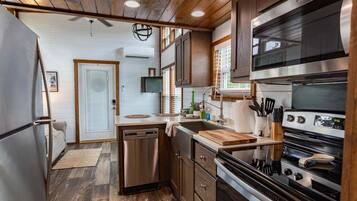 Casa, letti multipli, patio, vista giardino (120 PGL) | Cucina privata