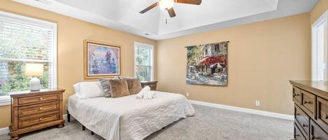 House, Multiple Beds, Patio, Garden View (615 Fox Path Ln) | 3 bedrooms, individually decorated, individually furnished, bed sheets