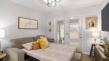 House, 1 Queen Bed with Sofa bed, Patio, Garden View (Gratton Granny (979 Gratton Rd)) | 1 bedroom, individually decorated, individually furnished, bed sheets