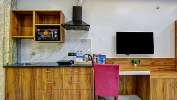 Doppelzimmer, Balkon | Eigene Küche