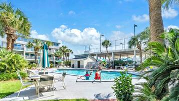 Condo, 1 King Bed with Sofa bed (Nautical Watch D-2) | Pool | Outdoor pool