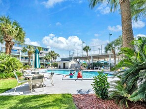 Condo, 1 King Bed with Sofa bed (Nautical Watch D-2) | Pool | Outdoor pool