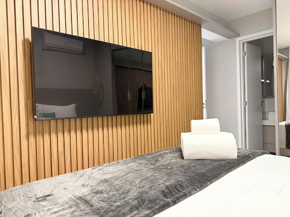 Premium-lejlighed - balkon - byudsigt | Tv