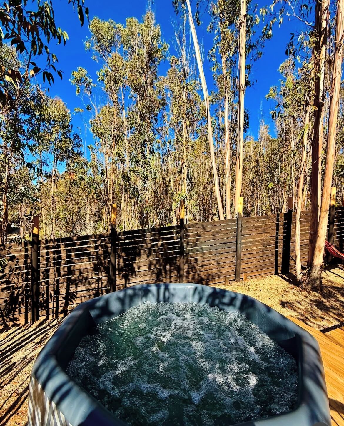 Bain à remous extérieur