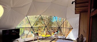 DOMO Boutique with tinaja in the Tunquen Forest