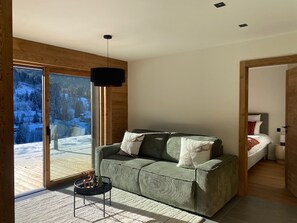 TV - Cozy apartment in Les Gets with parking and Wi-Fi (Les Gets)