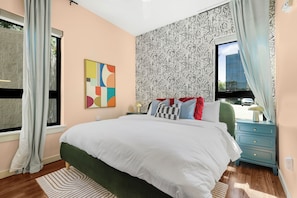 2 bedrooms, desk, iron/ironing board, free WiFi