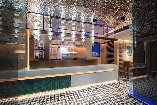 Reception hall - Kainuo Garden Aesthetic Design Hotel - Guangzhou Yuexiu Beijing Road, International Clothing City Trade Centre Store (Guangzhou)