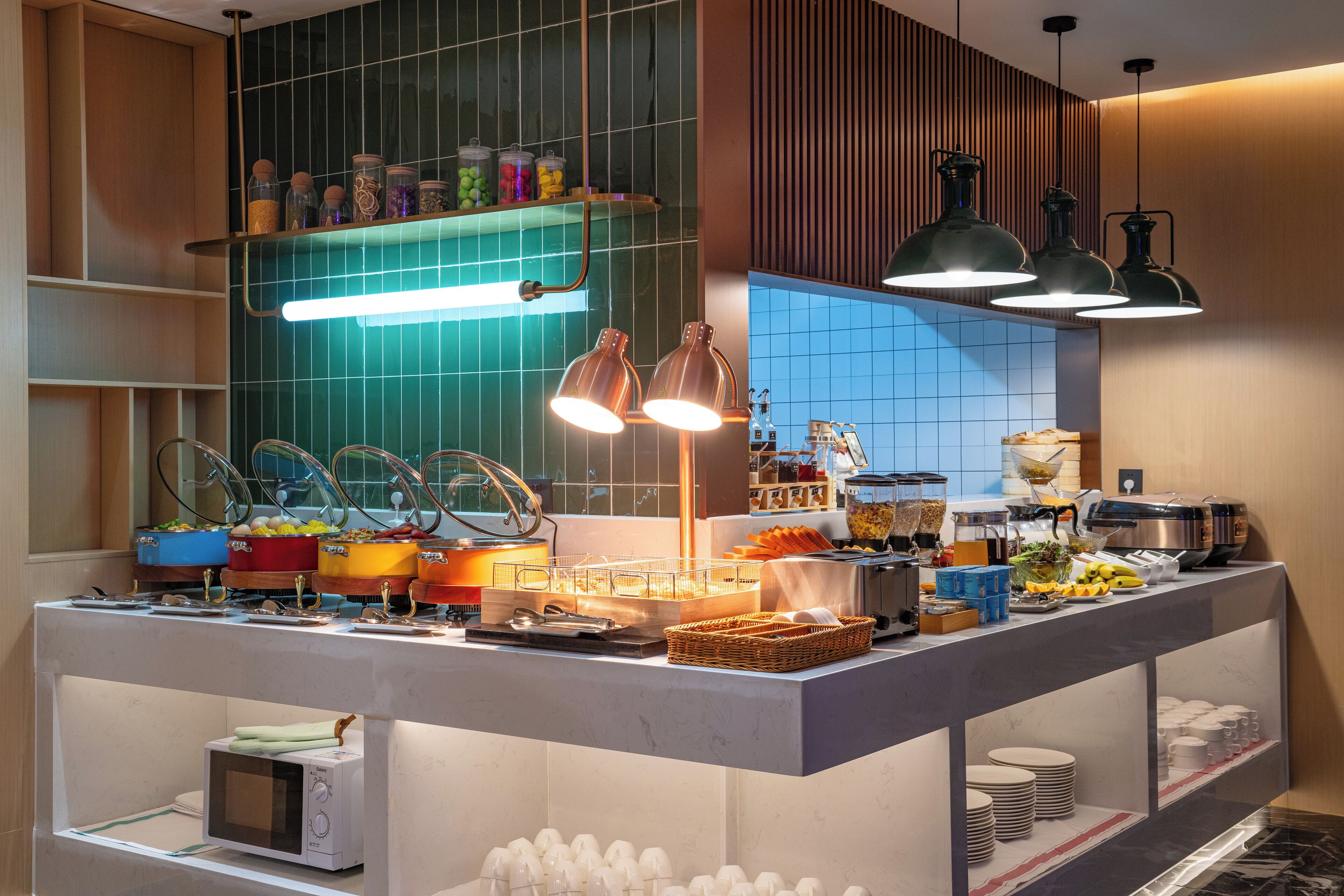 Frokostbuffé er inkludert hver dag