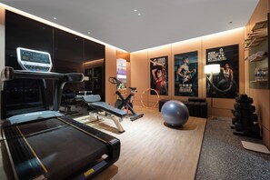 Espace de fitness dans la chambre