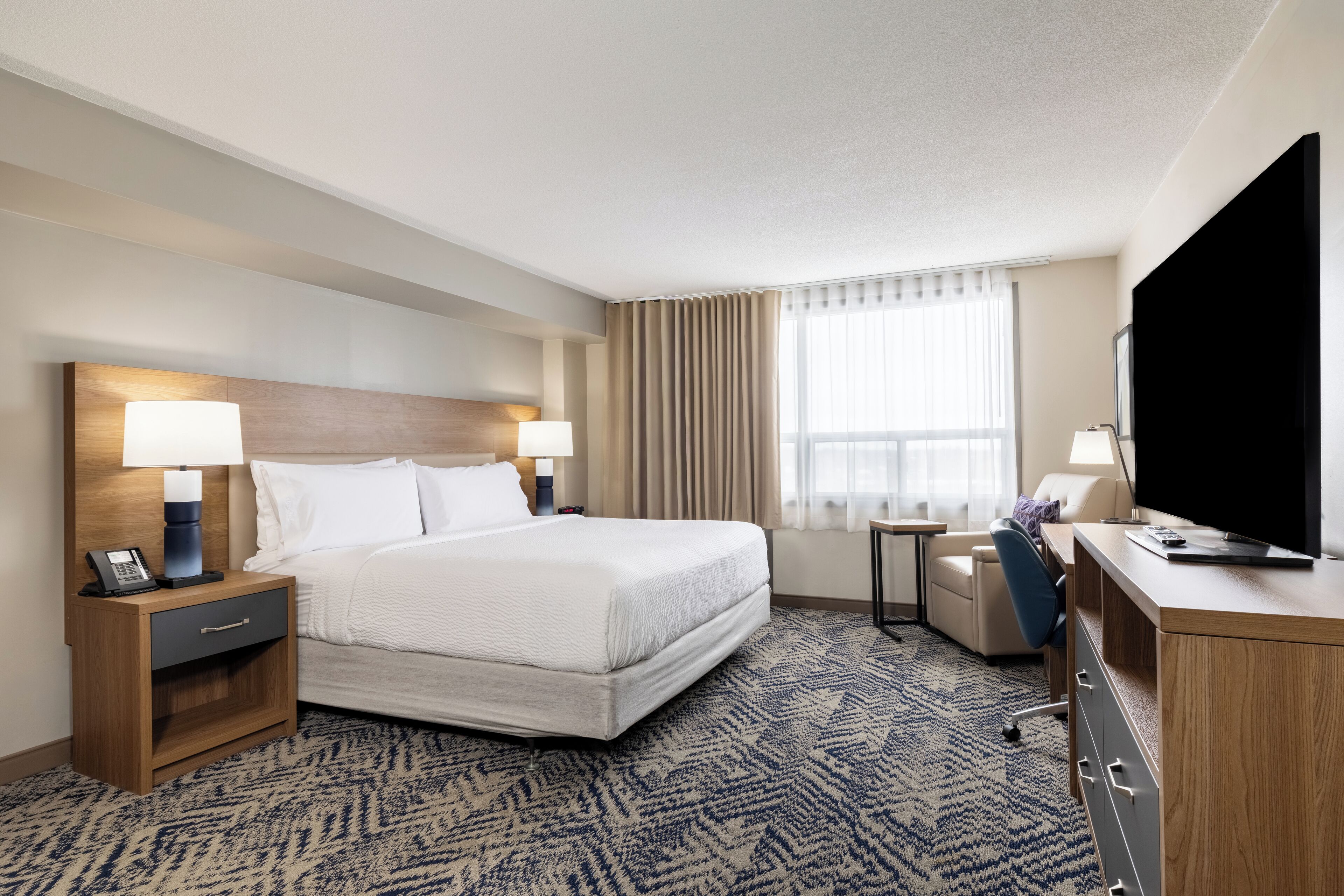 Studio Suite, 1 King Bed | Desk, laptop workspace, blackout drapes, iron/ironing board