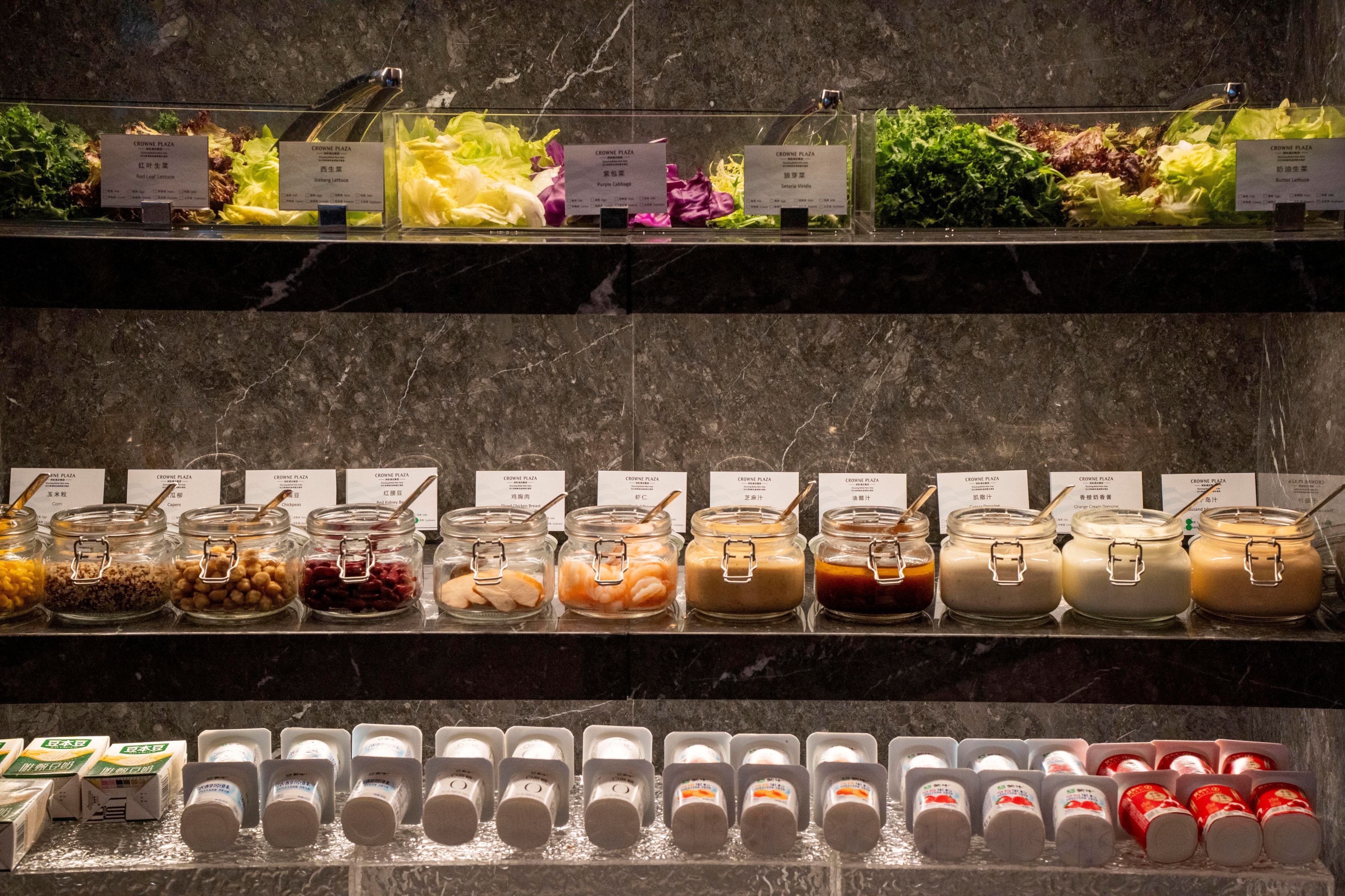 Daily buffet breakfast for a fee