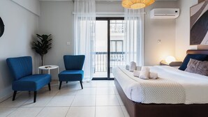 อพาร์ทเมนท์, 1 ห้องนอน, ห้องครัว, วิวเมือง | วิวจากห้องพัก