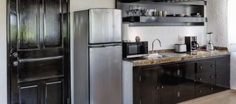 Studios walking distance to the beach