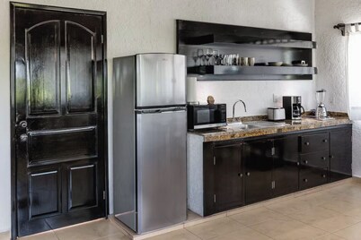 Studios walking distance to the beach