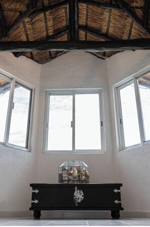 Comfort Loft, Partial Sea View | Living area - Studios walking distance to the beach (Puerto Morelos)