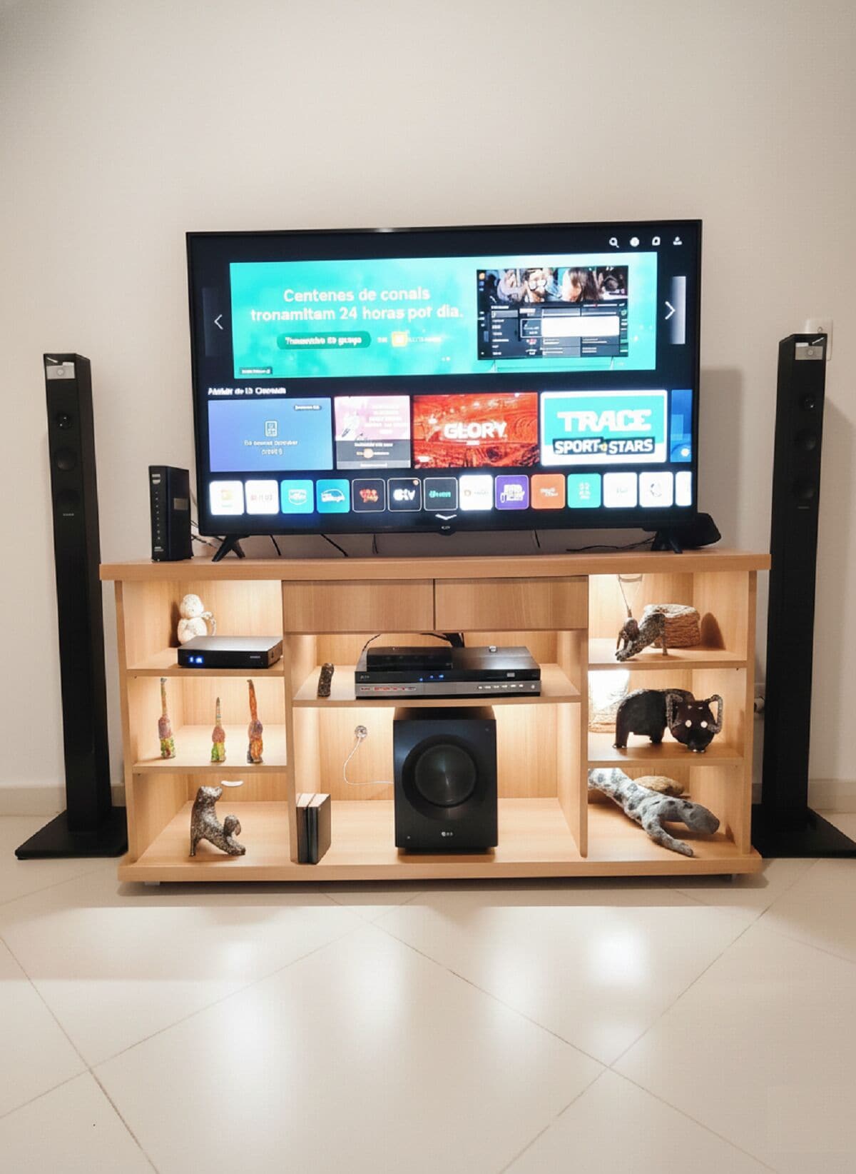 Apartamento conforto | Sala de estar