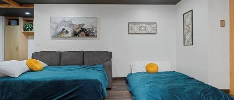 1 soveværelse, strygejern/strygebræt, gratis Wi-Fi, sengetøj