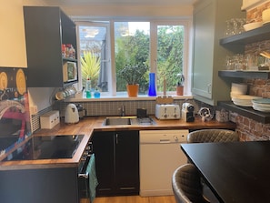 Microwave, oven, dishwasher