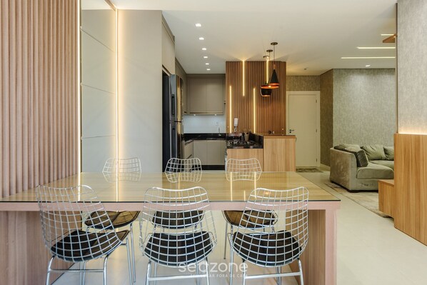 Apartamento básico | Parte interna