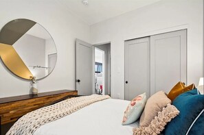 3 soverom, strykejern/-brett, wi-fi og sengetøy