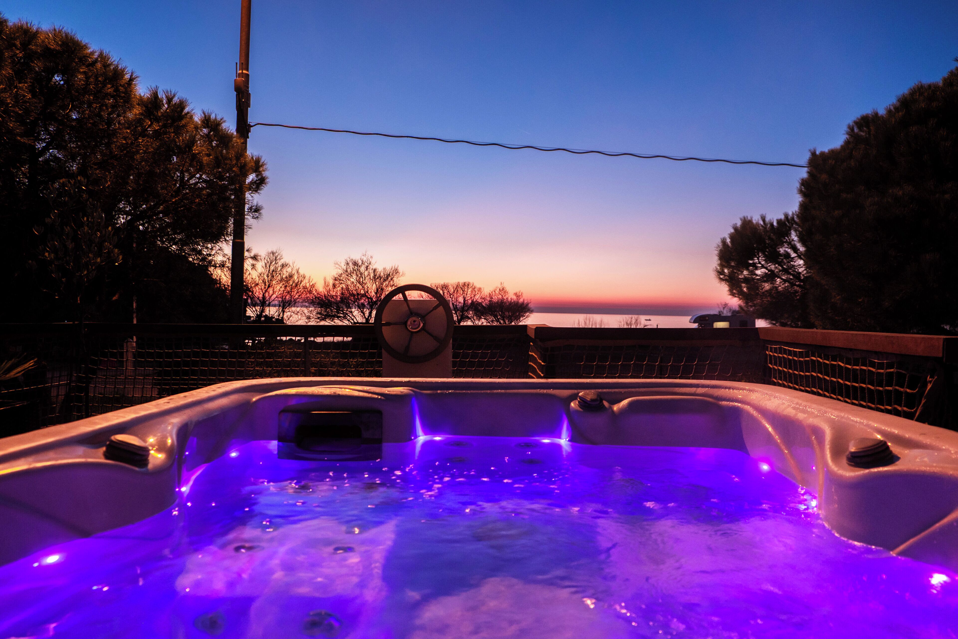 Luxury Mobile Home, Kitchen, Sea View | Terrace/patio