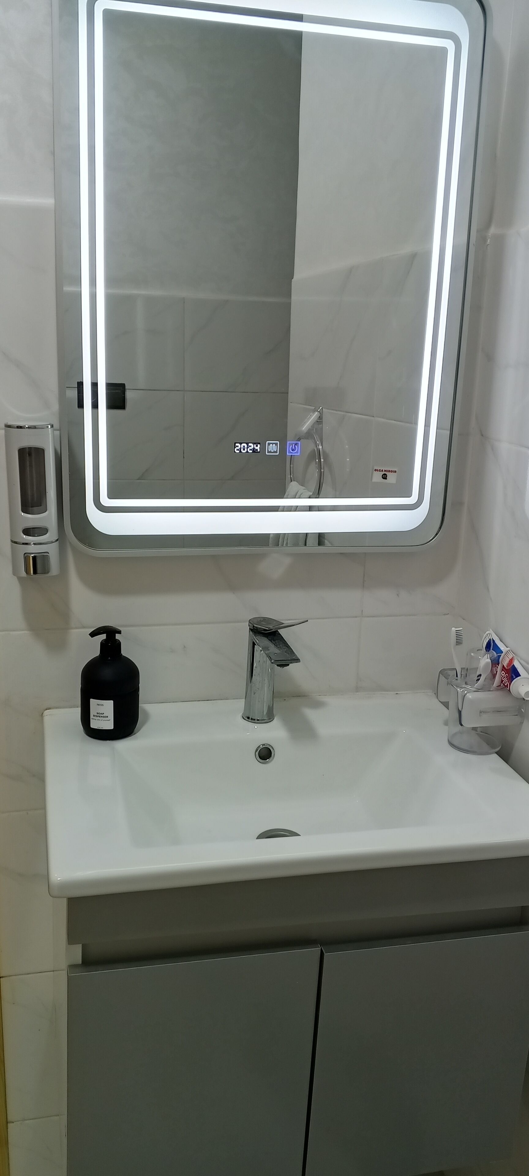 Savon, papier toilette